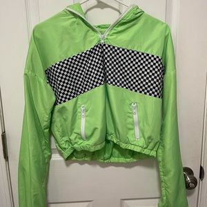 Green Windbreaker